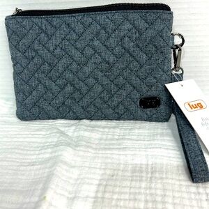 Lug Heather, peek a boo wristlet NWT